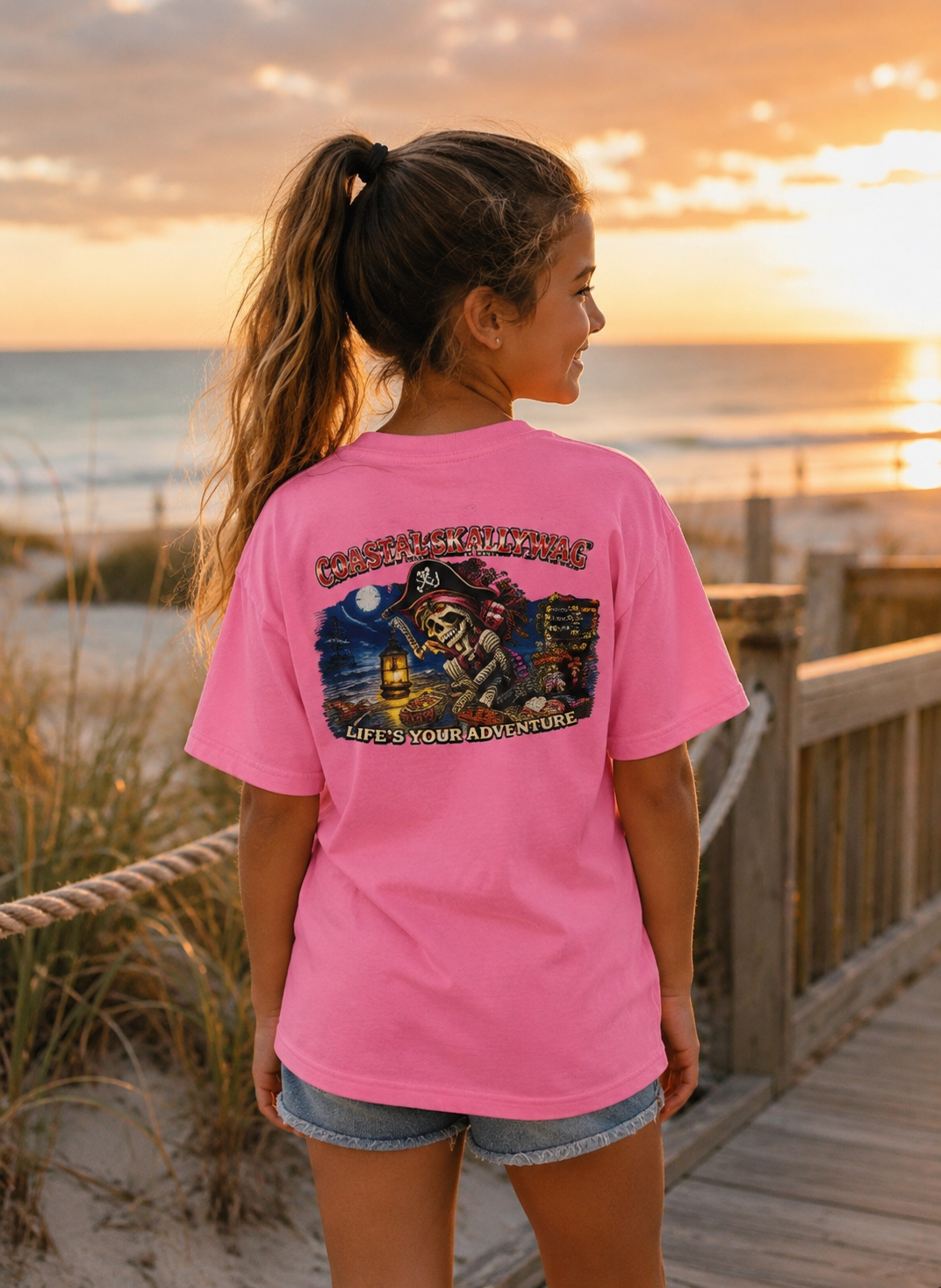 Crabby Little Skallywag Youth Girl