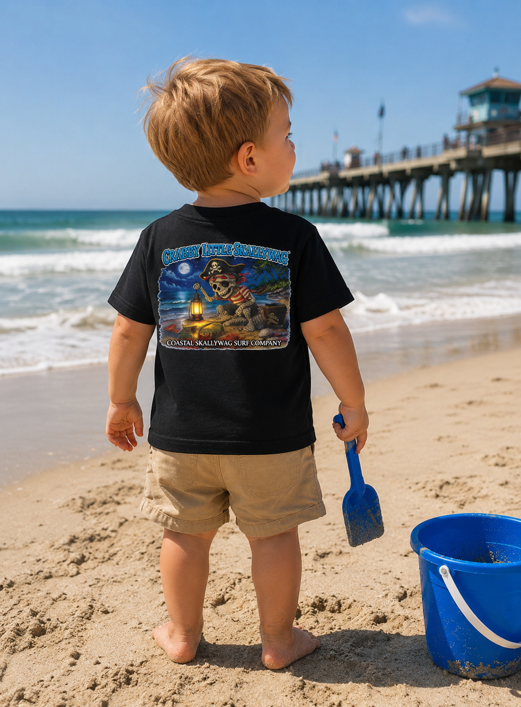 Crabby Little Skallywag Toddler Boy