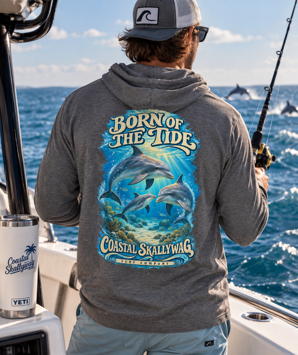 Born of the Tide™️Long Sleeve Hoode T-shirt