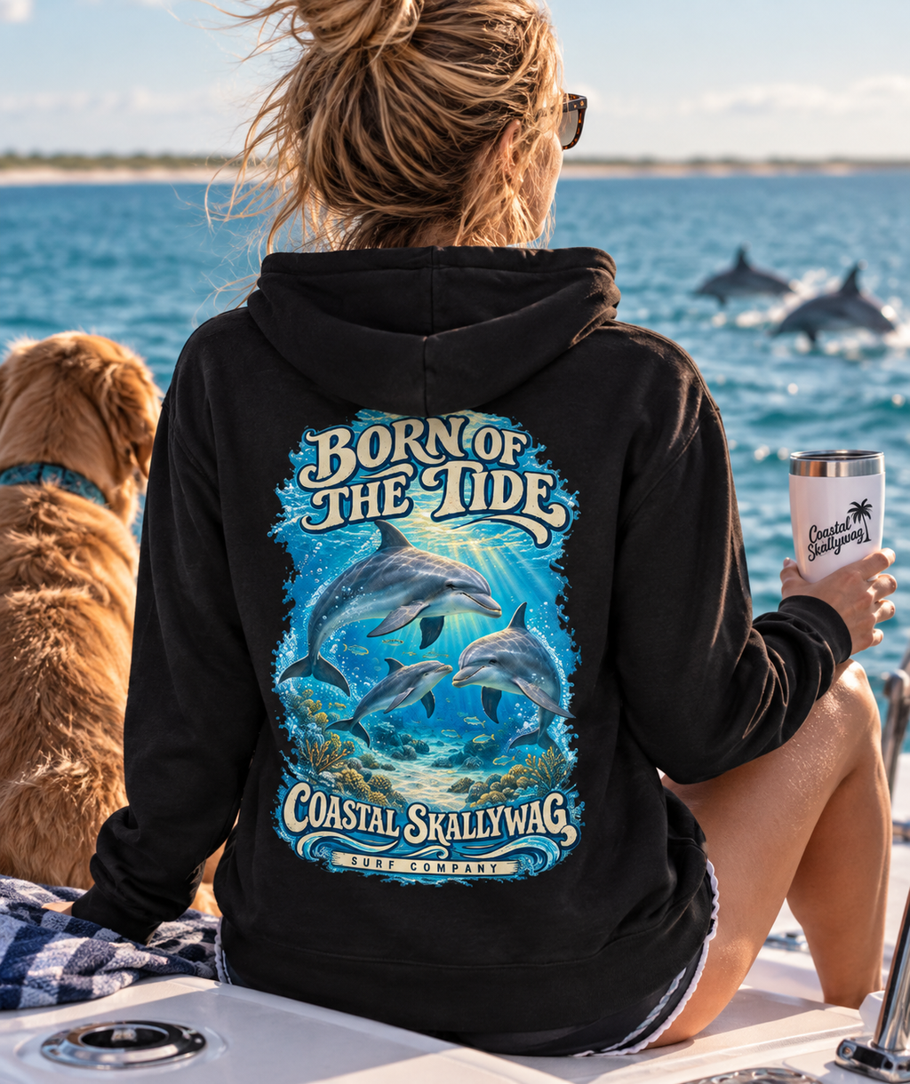 Born of the Tide™️Long Sleeve Hoode T-shirt