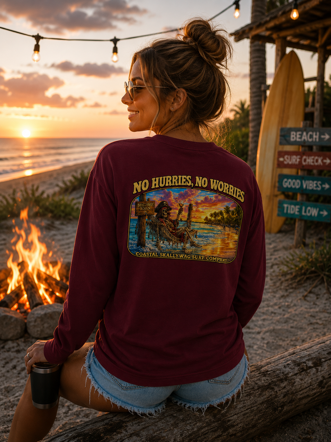 No Hurries, No Worries™ Long Sleeve