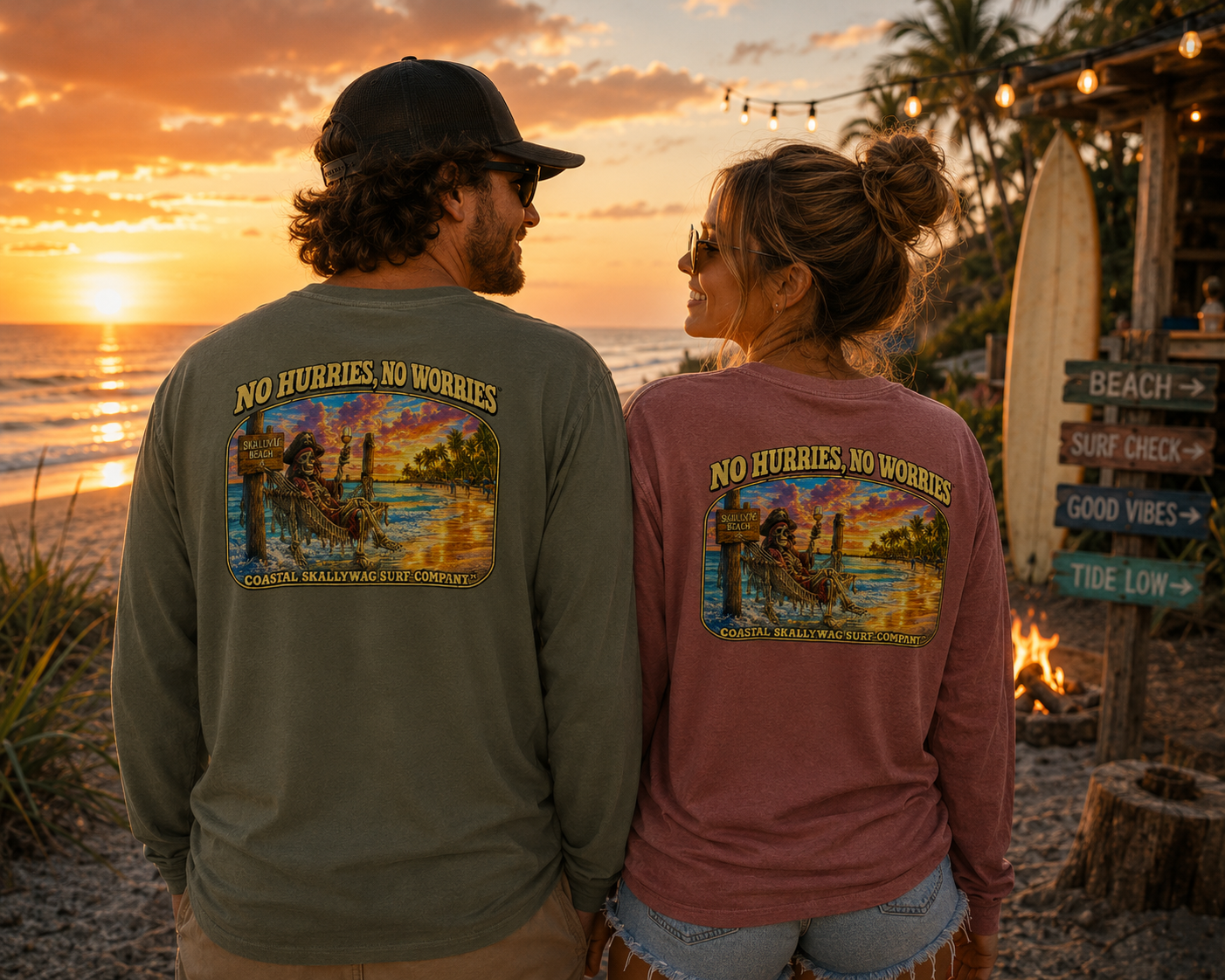 No Hurries, No Worries™ Long Sleeve
