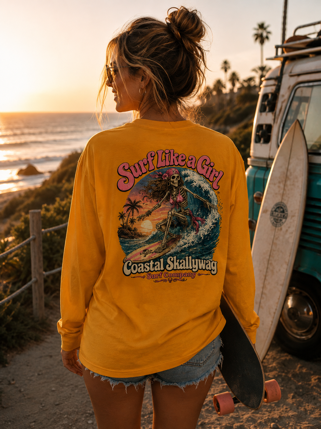 Surf Like a Girl™️Long Sleeve