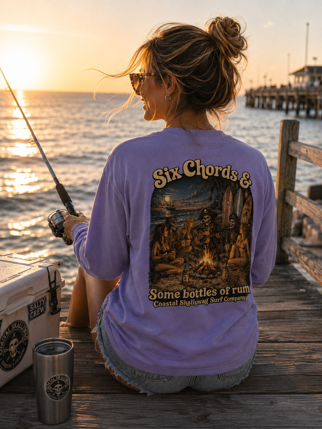 Six Chords & Some Bottles of Rum™ Long Sleeve