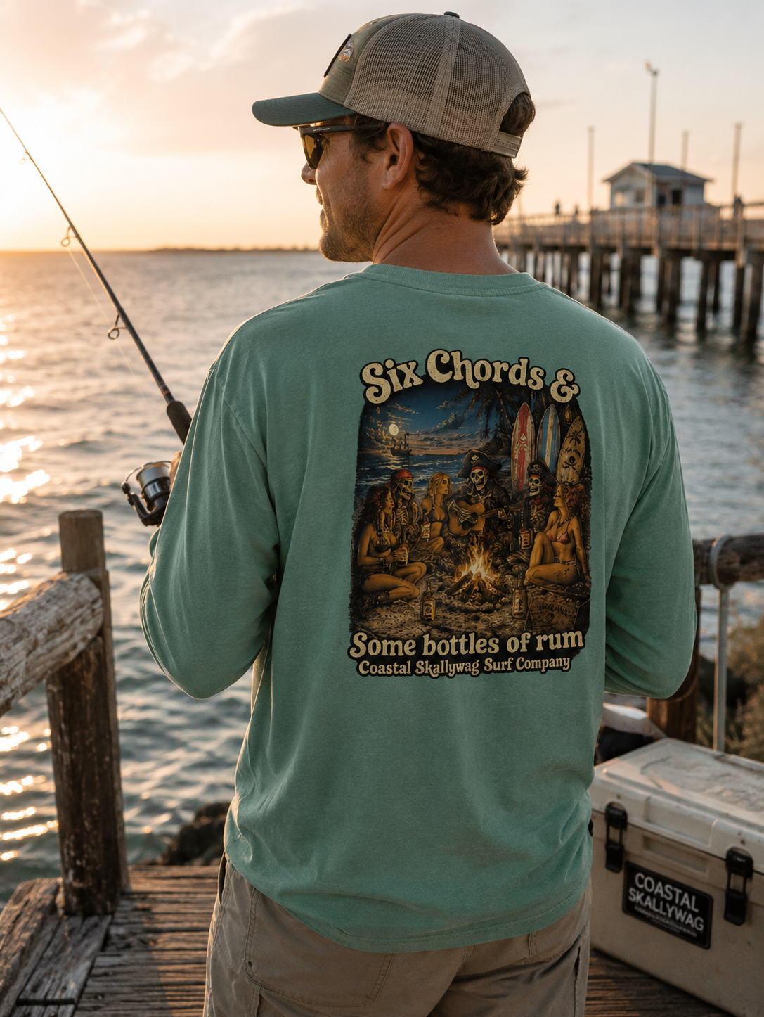 Six Chords & Some Bottles of Rum™ Long Sleeve