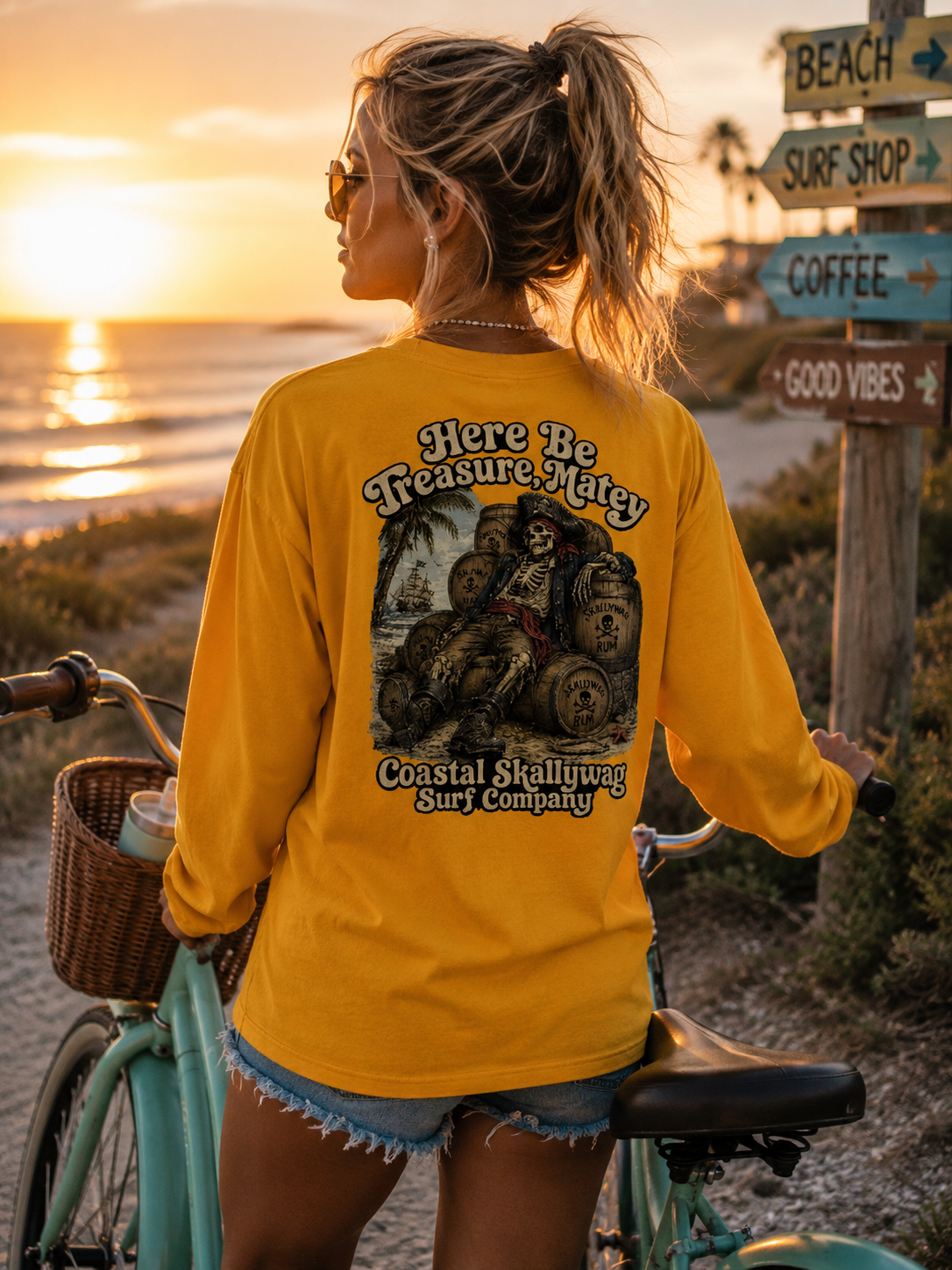 Here Be Treasure™ Long Sleeve