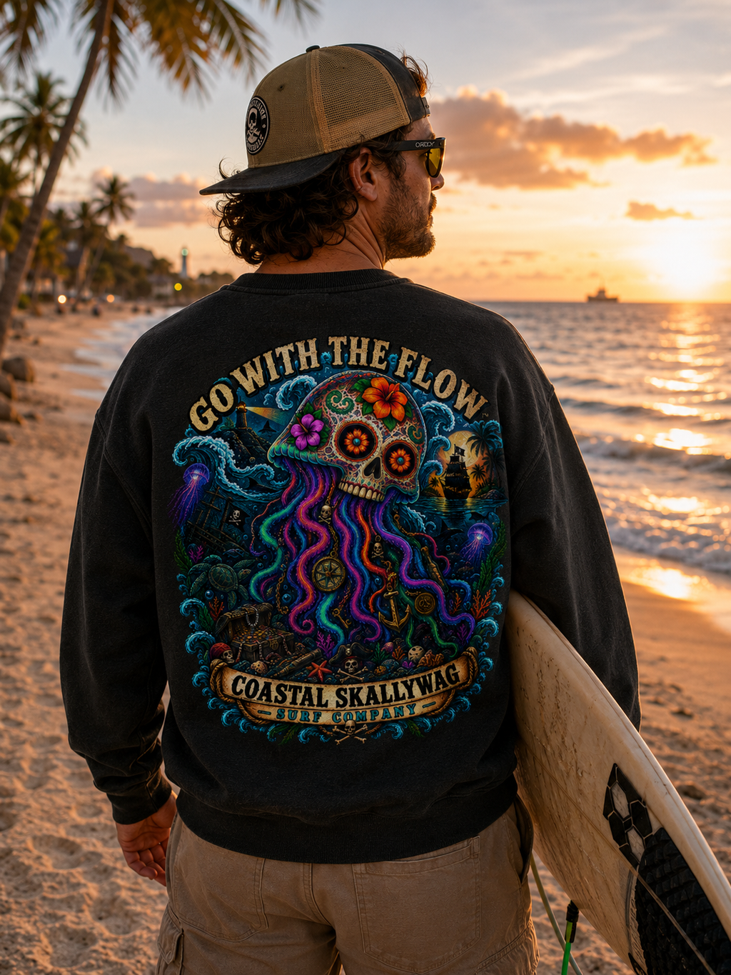 Go With The Flow™️Crewneck