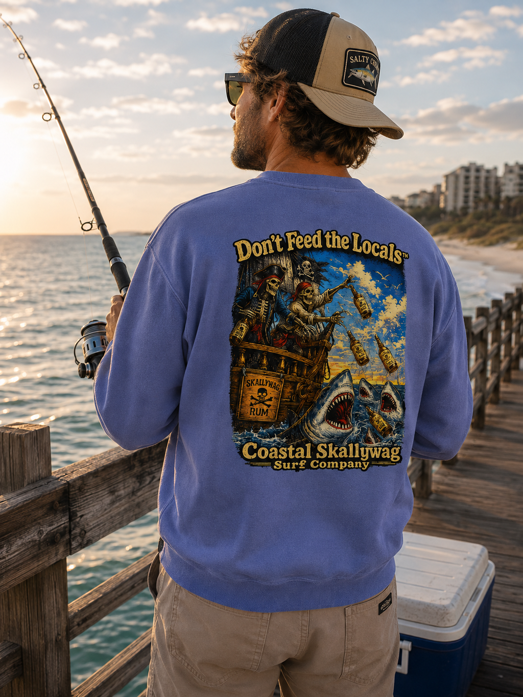 Don’t Feed the Locals Crewneck