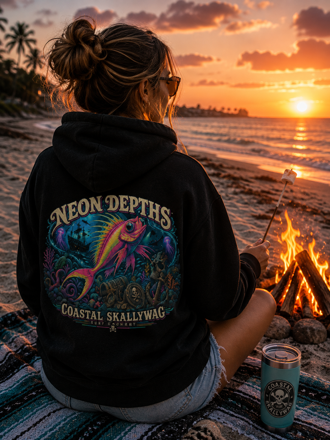 Neon Depths™️Hoodie