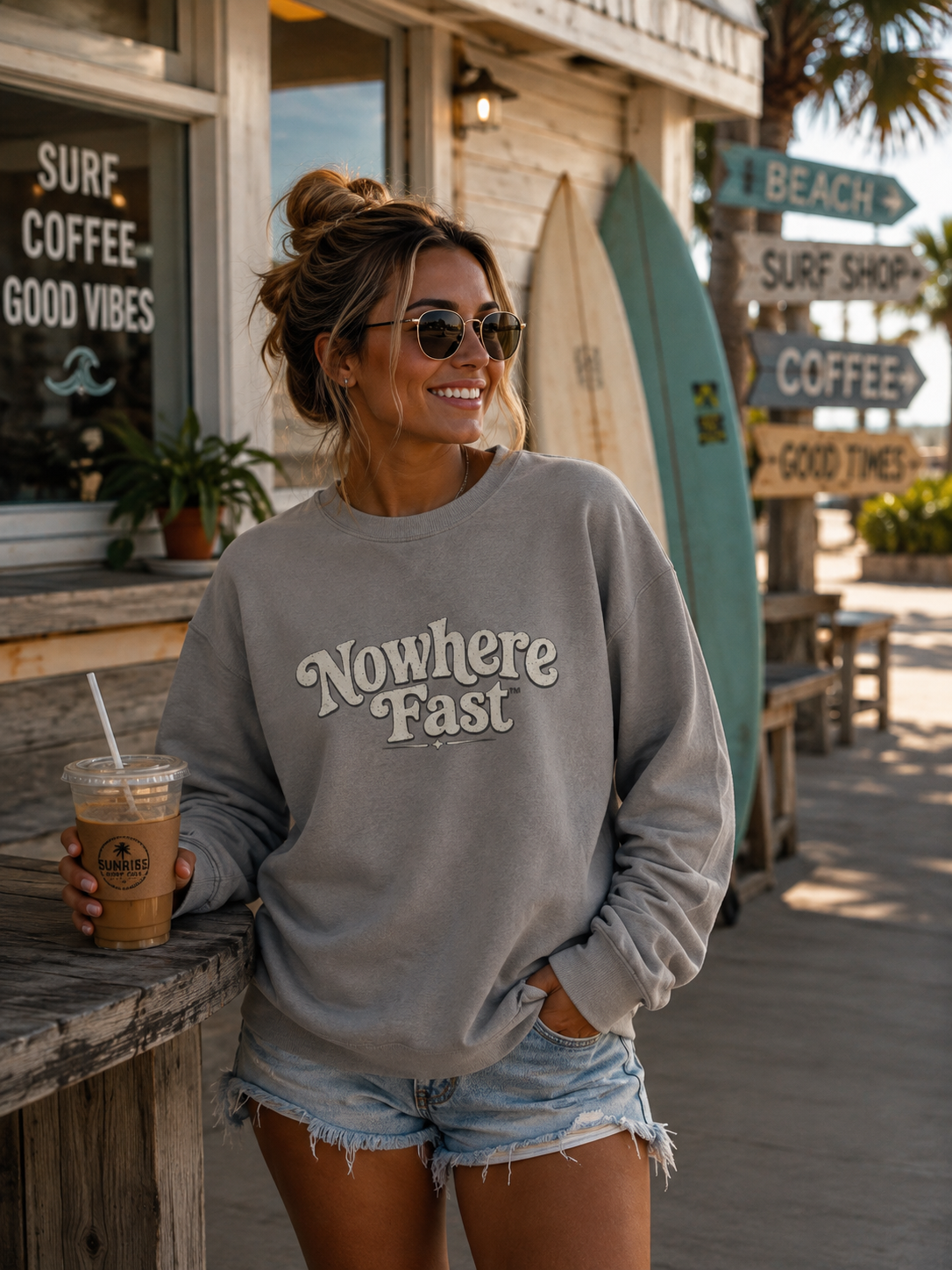 Basically Nowhere™ Crewneck