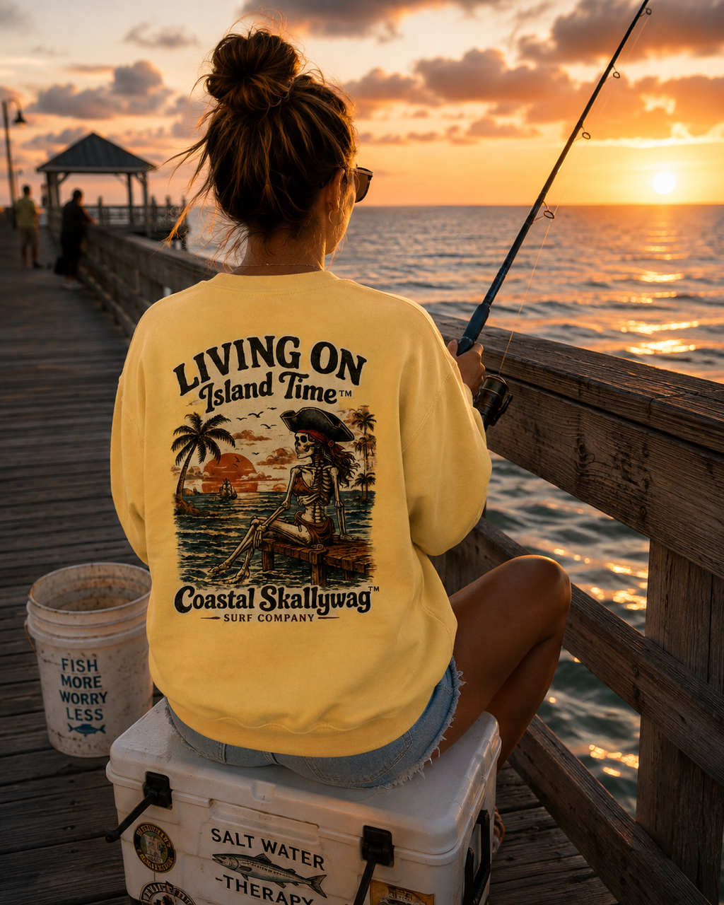 Living on Island Time™ Crewneck