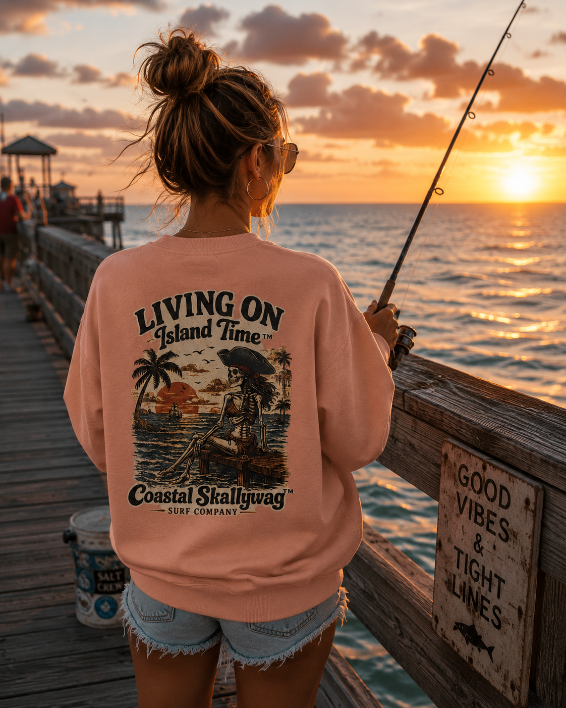 Living on Island Time™ Crewneck