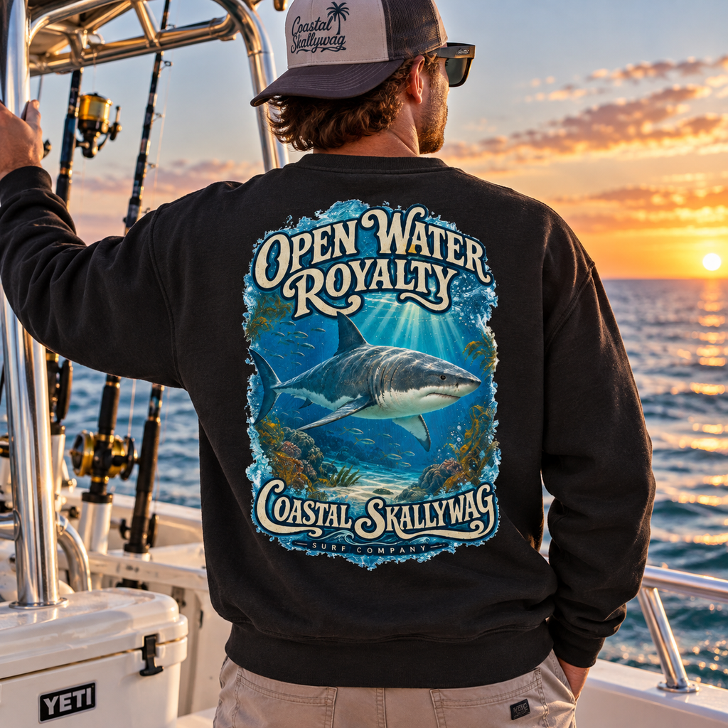 Open Water Royalty™️Crewneck