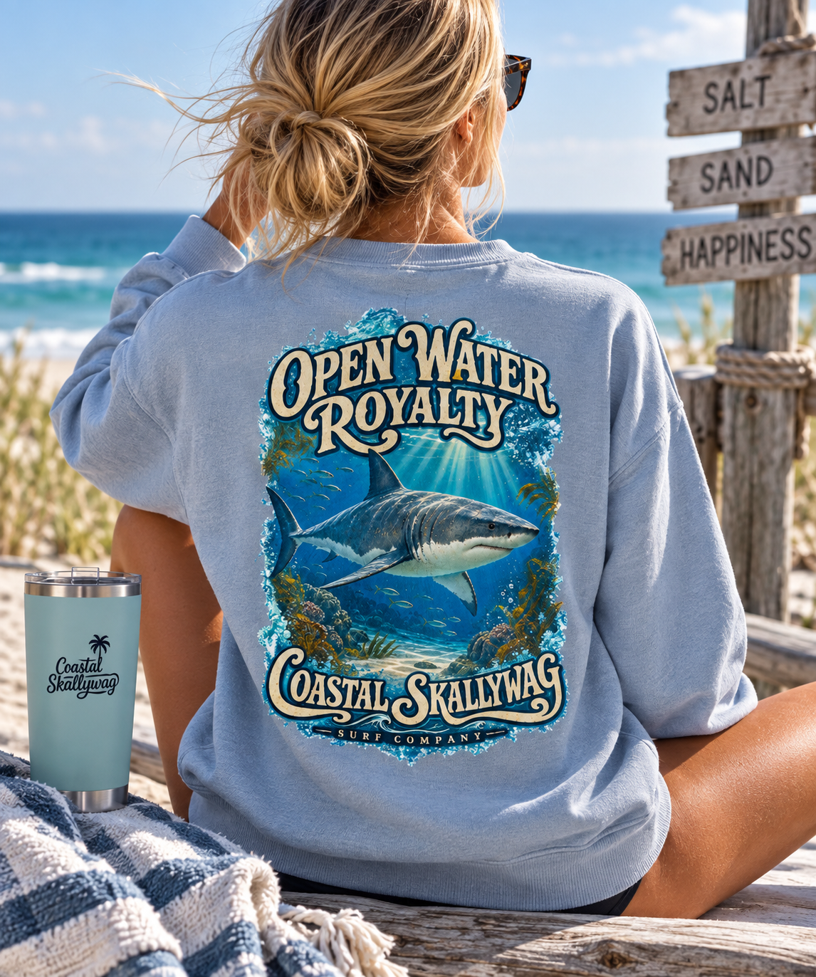 Open Water Royalty™️Crewneck