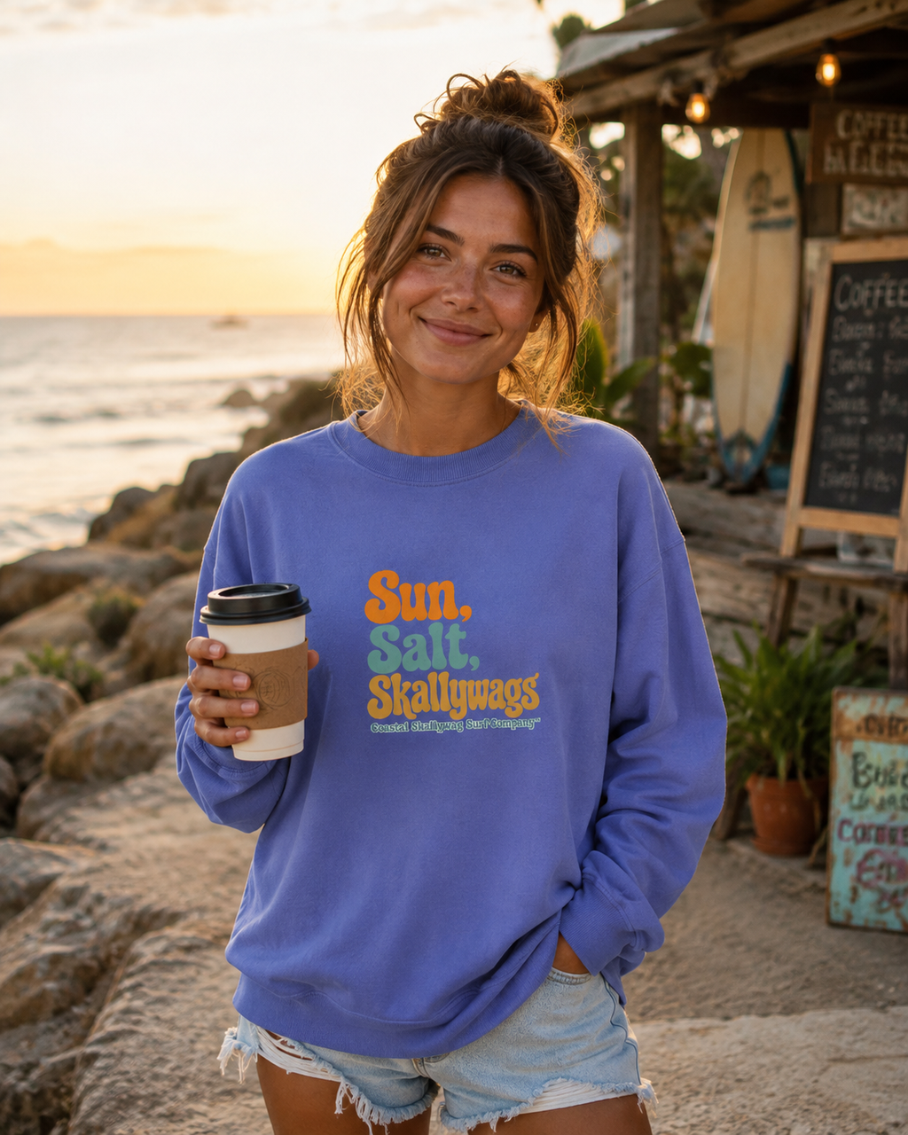 Salt, Sun, Skallywag™ Crewneck