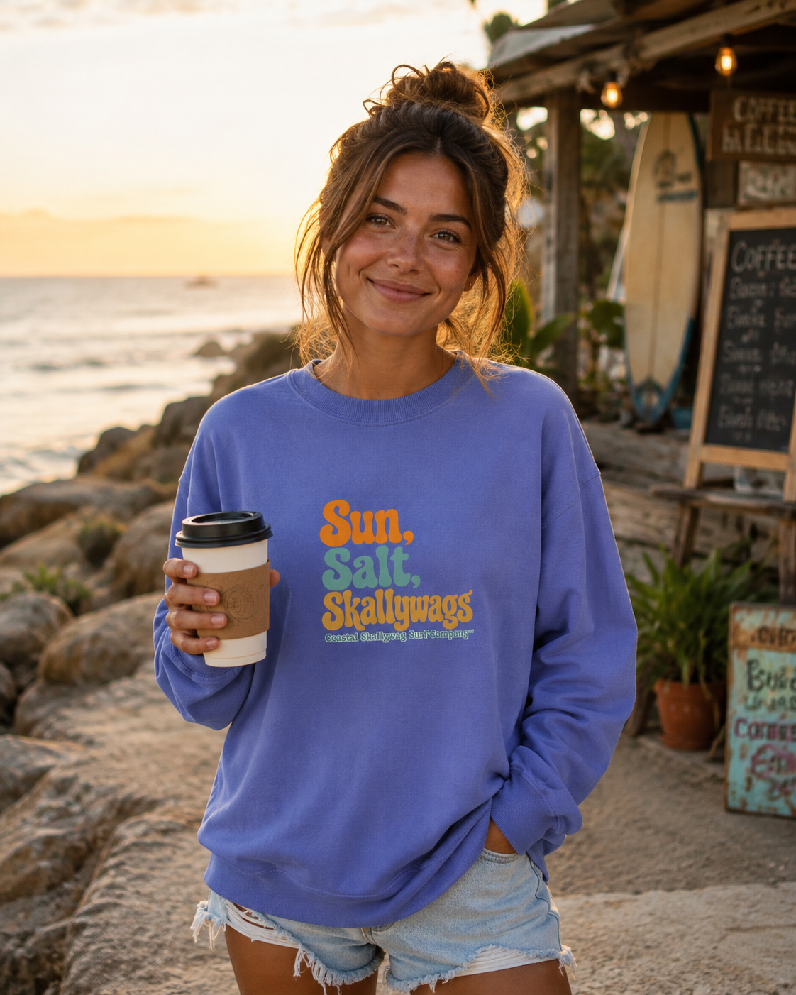 Salt, Sun, Skallywag™ Crewneck