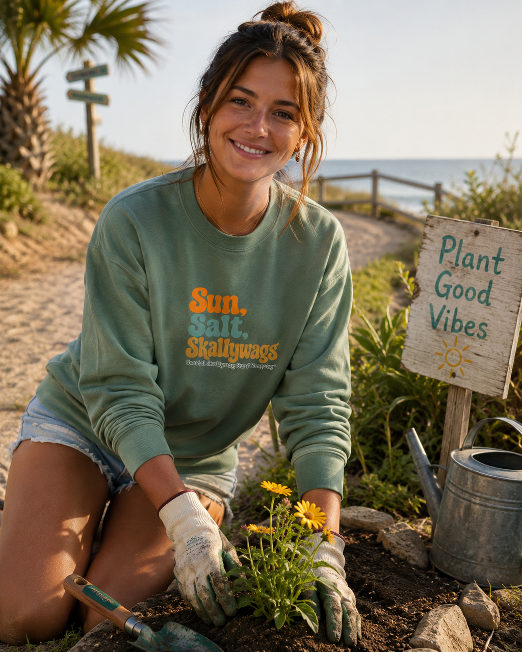 Salt, Sun, Skallywag™ Crewneck