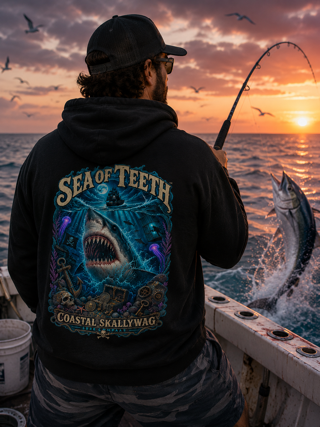 Sea of Teeth™️Hoodie