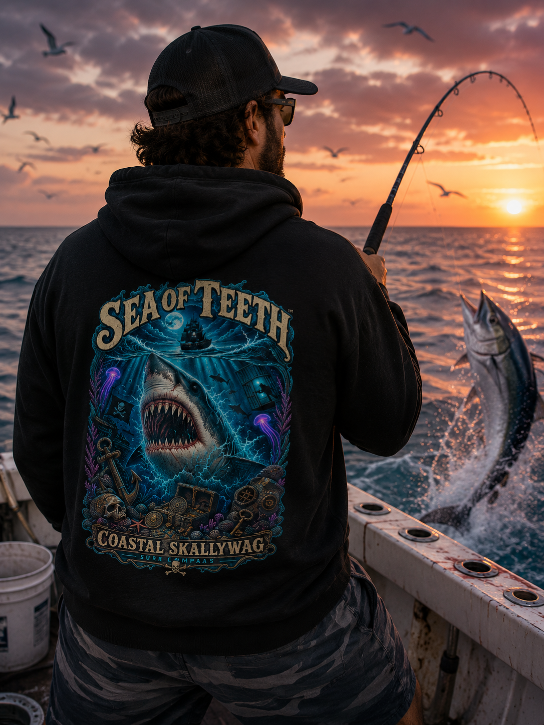 Sea of Teeth™️Hoodie