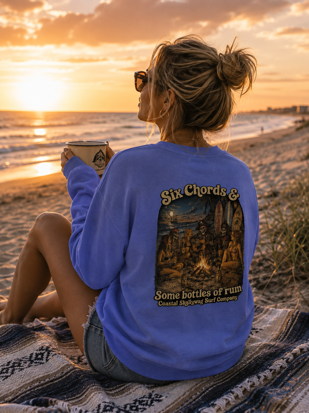Six Chords & Some Bottles of Rum™ Crewneck