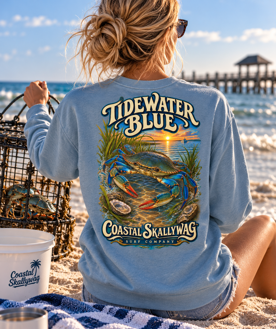 Tidewater Blue™️Crewneck