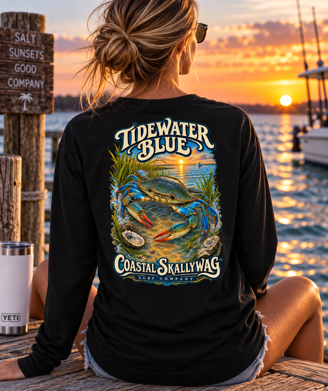 Tidewater Blue™️Long Sleeve