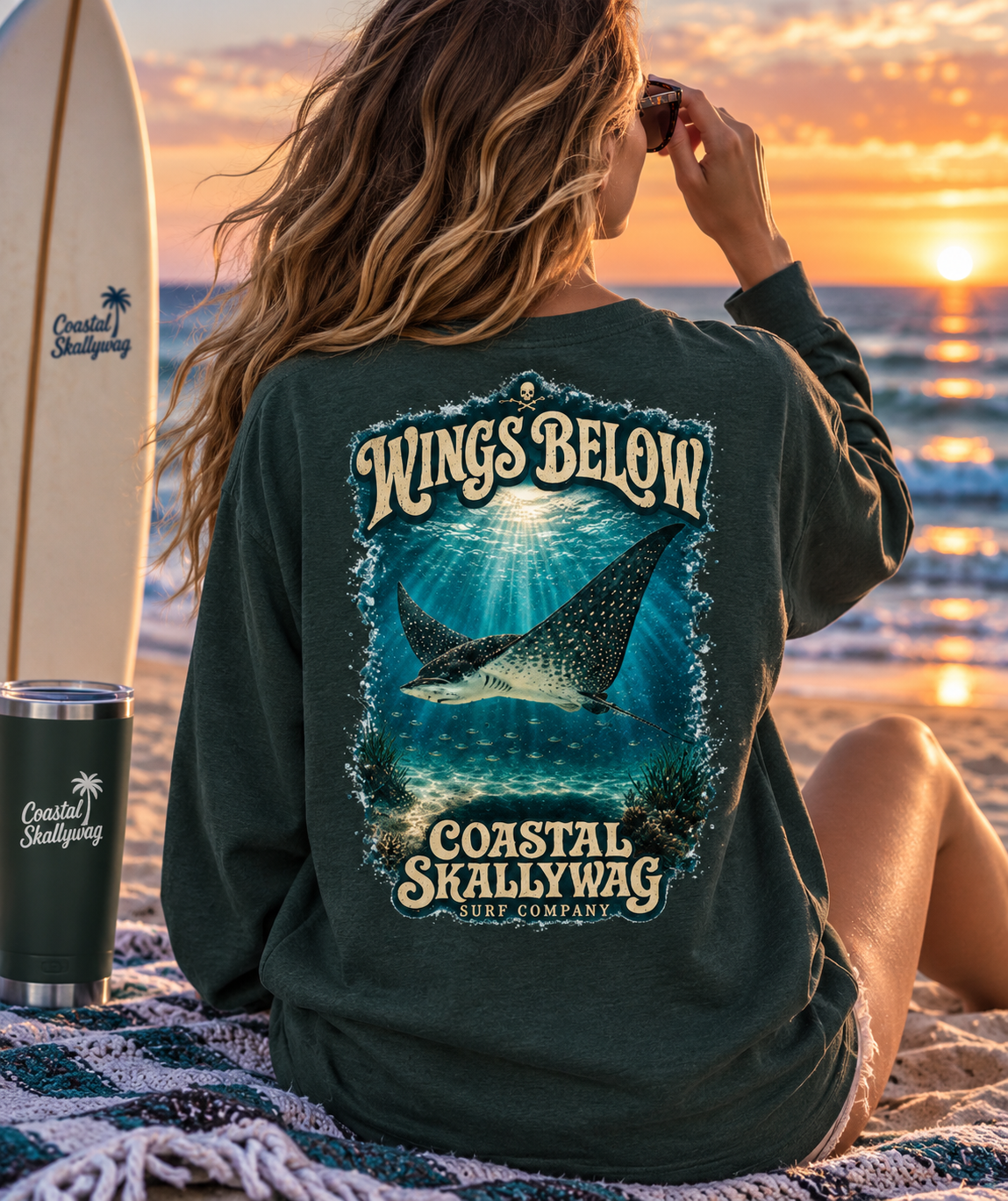 Wings Below™️Long Sleeve