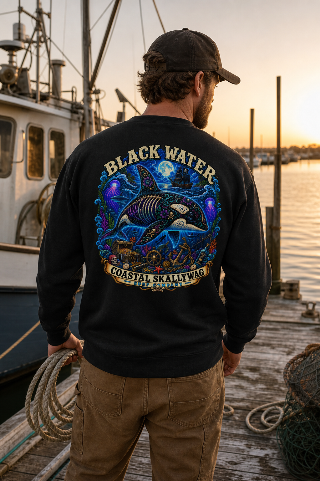 Black Water™️Crewneck