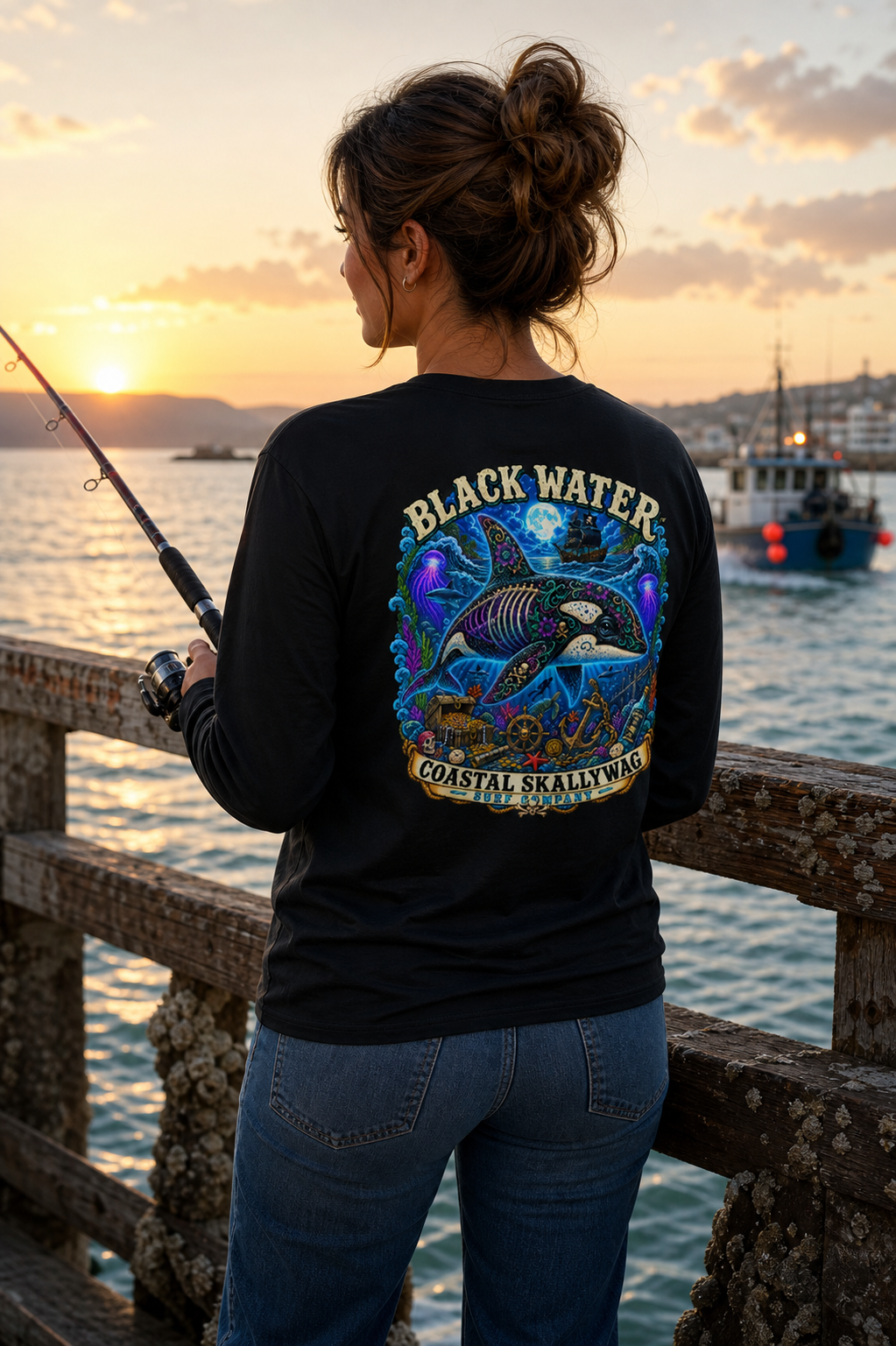 Black Water™️Long Sleeve T-shirt