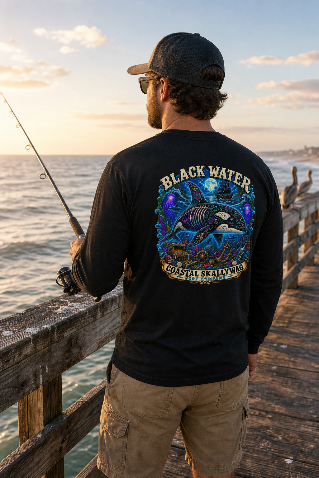 Black Water™️Long Sleeve T-shirt