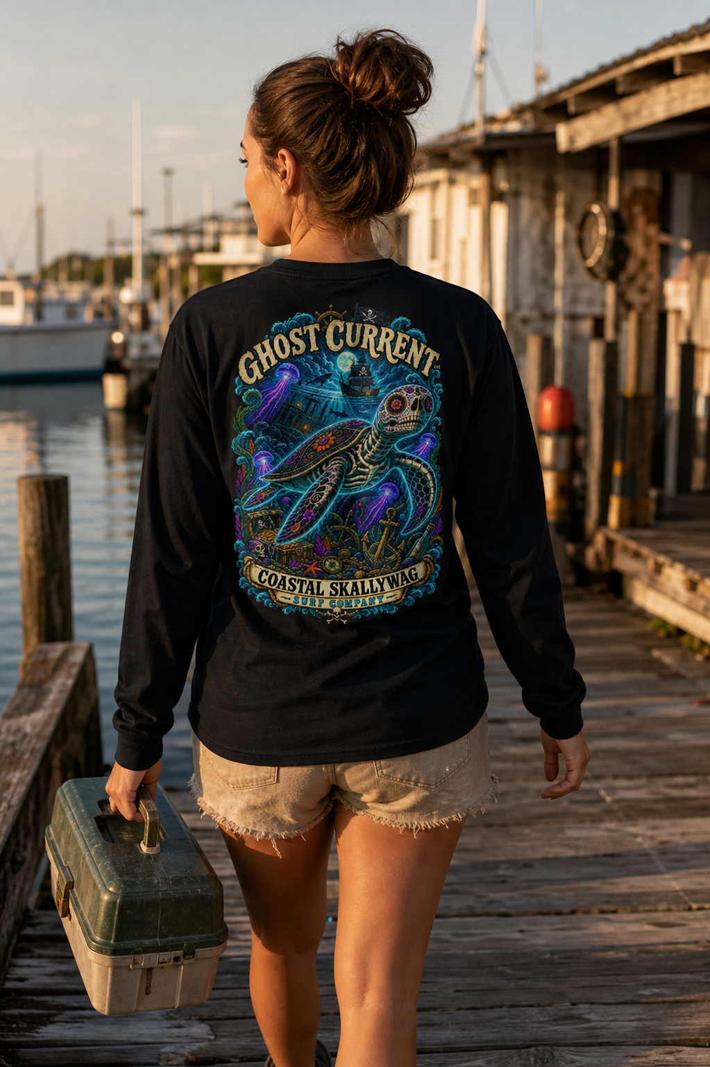 Ghost Current™️Long Sleeve T-shirt